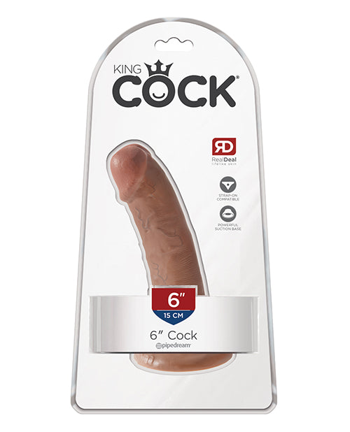 King Cock Dildo Handcrafted Realistic Veins Suction Cup Base for Lifelike Pleasure