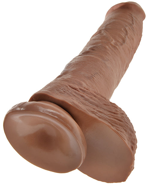 King Cock Realistic 10-Inch Dildo with Balls and Suction Cup Base