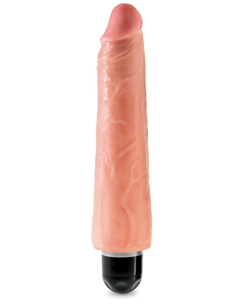 King Cock 9-Inch Vibrating Stiffy Realistic Waterproof Vibrator