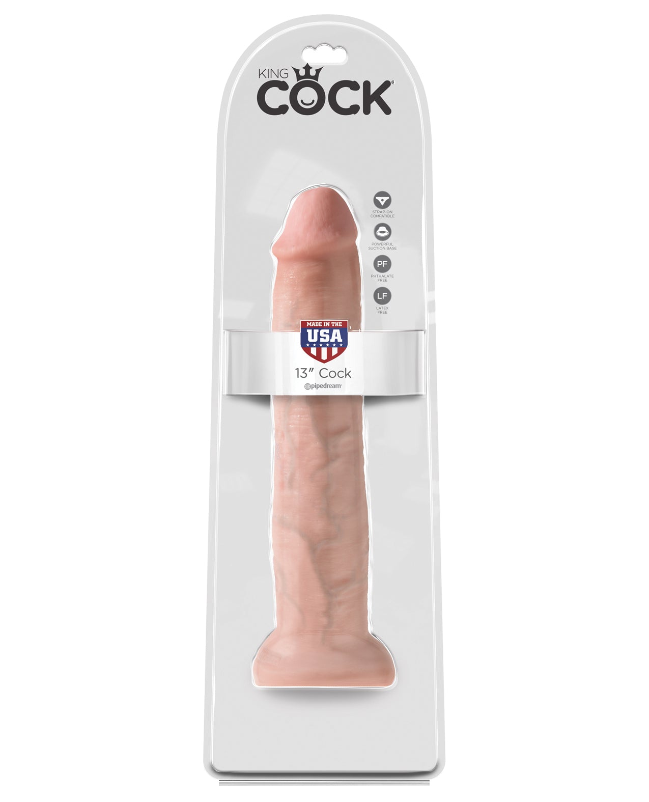 King Cock Dildo Realistic Handcrafted Veins Suction Base for Authentic Pleasure