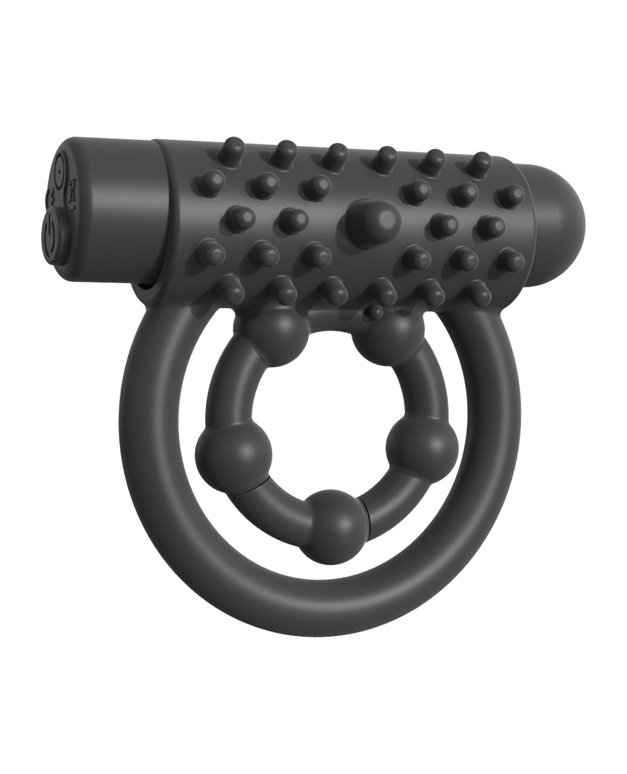 Remote Control Performance Silicone Enhancement Ring with Dual Action and Vibrations