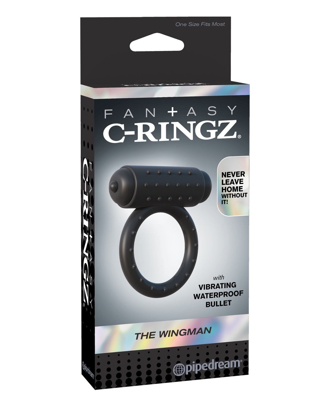 Fantasy C-Ringz Penis Enhancement Vibrating Cock Ring Stretchy TPR for Enhanced Stamina and Couple's Stimulation