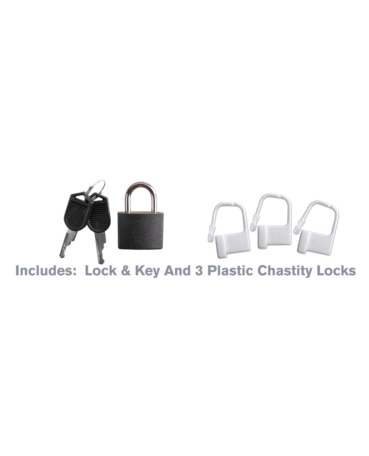Hardcore Silicone Cock Blocker Chastity Device with Stainless Steel Adjustable Ring