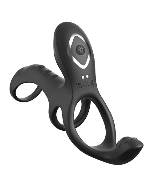 Ultimate Couples Cage Max Vibrating Cock Ring with Triple Motors