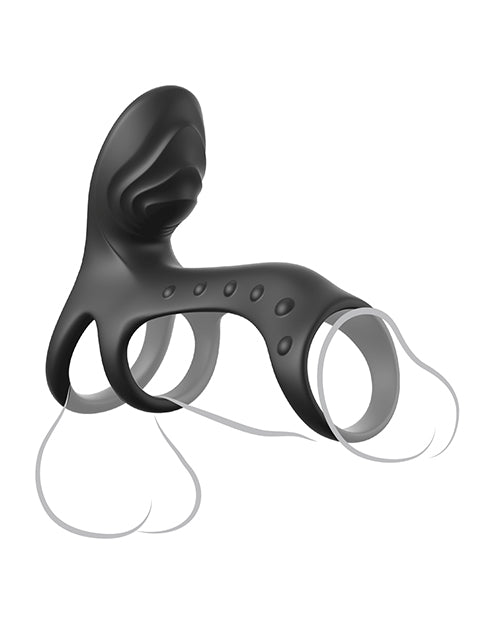 Ultimate Couples Cage Pro Dual-Motor Vibrating Cock Ring