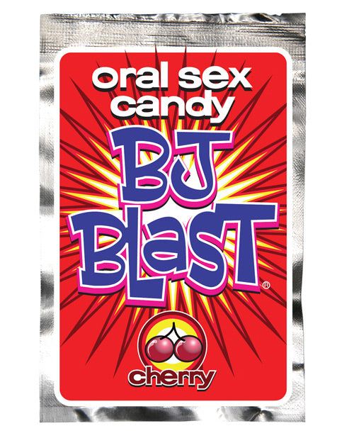 Pipedream Products Oral Sex Candy Cherry Flavor with Fizzing Pop for Enhanced Intimate Play