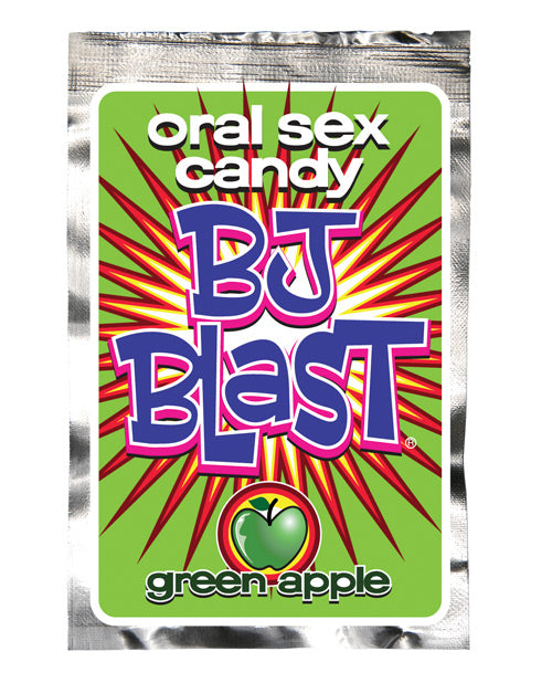 Pipedream Products Oral Sex Candy Green Apple with Fizzing Popping Sensation for Enhanced Intimacy