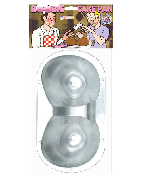 Pipedream Products Boobie Cake Pan Non-stick Coated Metal Unique Shape for Novelty Party Desserts