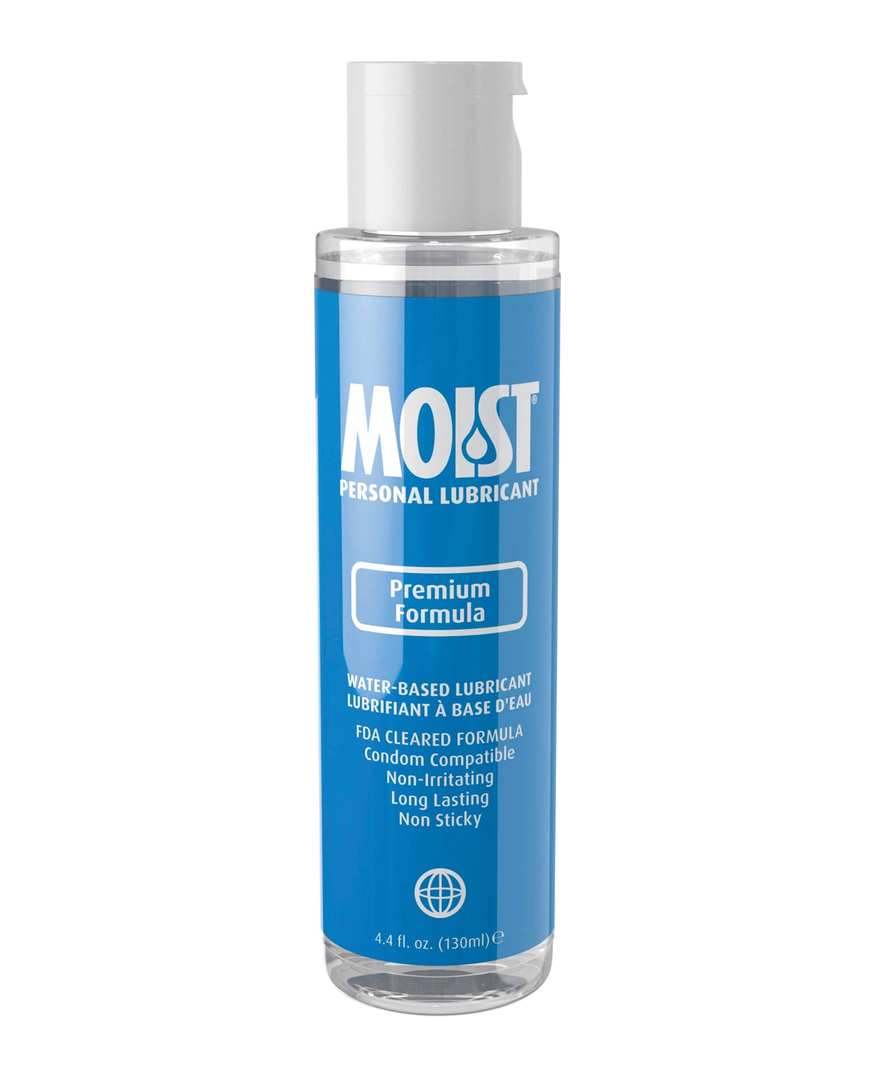 Moist Lubricants Water-Based Personal Lubricant Odorless Non-Sticky Formula for Comfortable Intimate Use