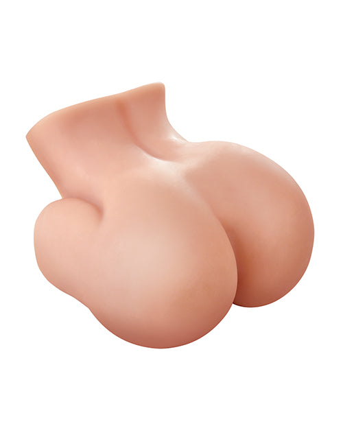 Ultra-Realistic Bubble Butt Male Masturbator with Dual Entry and Fanta-Flesh
