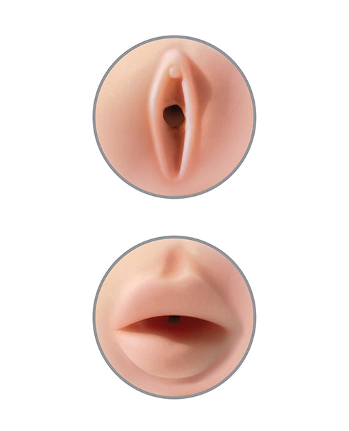 PDX Extreme Tight Grip Dual-Density Stroker with Lifelike Textured Tunnel