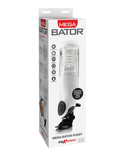 PDX Extreme Stroker Rechargeable Dual-Action Waterproof for Intense Hands-Free Pleasure