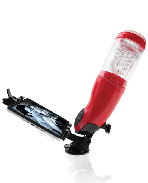 PDX Extreme Mega Bator Rechargeable Mouth Masturbator with Dual Action Movement