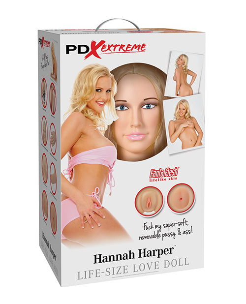 PDX Extreme Life Size Doll Realistic Silicone Head Removable Fanta-Flesh Orifices for Lifelike Adult Experience