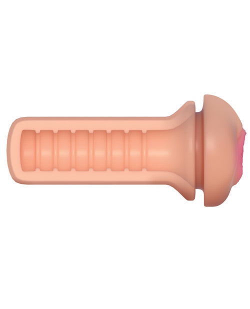 PDX Extreme Fill My Tight Pussy Realistic Male Masturbator with Silicone Stamina Rings