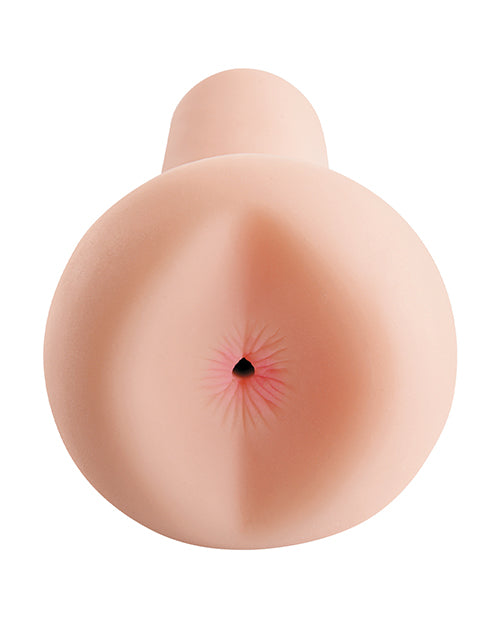 PDX Extreme Fill My Tight Ass Masturbator with Silicone Cock Rings and Textured Tunnel