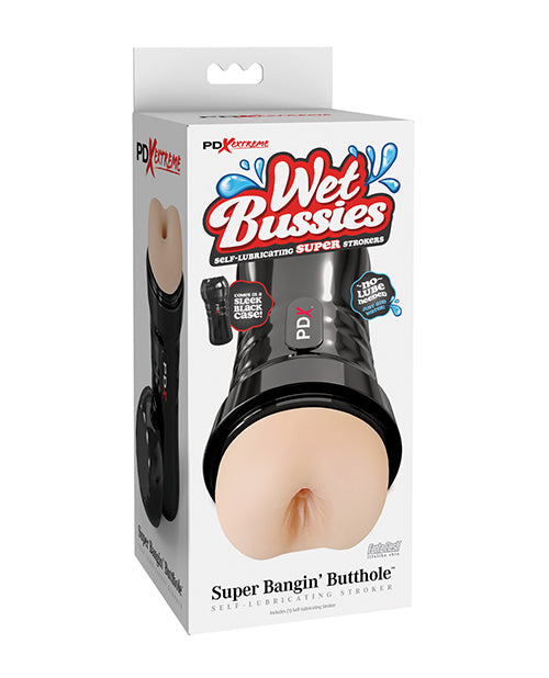 PDX Extreme Wet Pussies Super Bangin" Butthole Stroker - Light