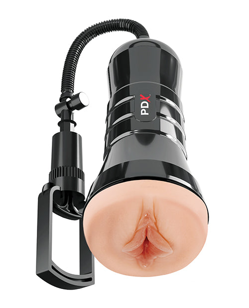 PDX Extreme Wet Pussies Super Sucker XXL Stroker - Realistic Male Masturbator