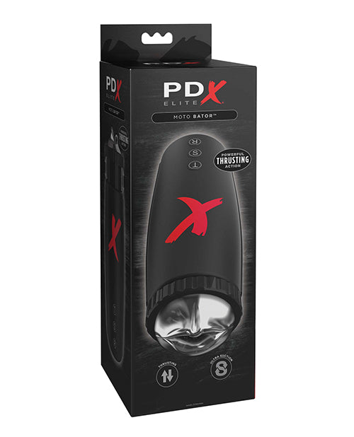 PDX Elite Masturbator Automatic Suction Thrusting Soft Sleeve for Intense Male Stimulation