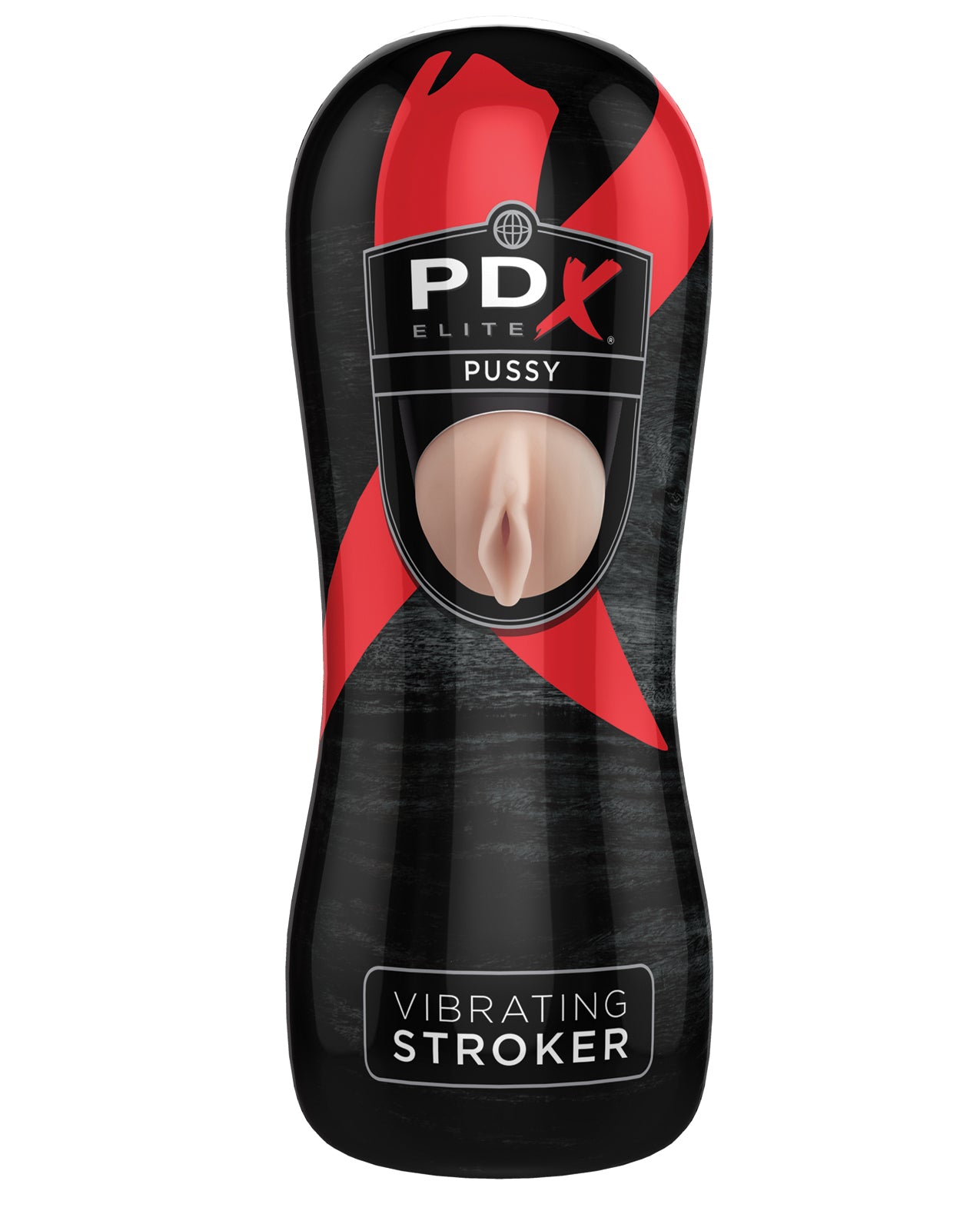 PDX Elite Masturbator Vibrating Pussy Realistic Texture ABS Plastic for Intense Personal Pleasure