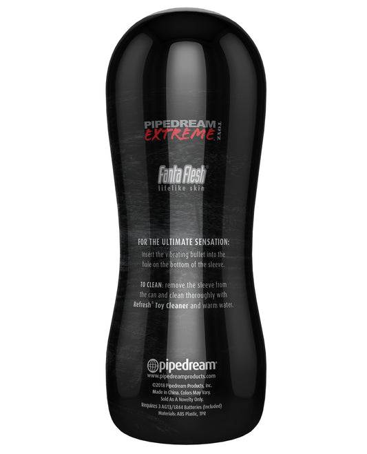 PDX Elite Vibrating Pussy Stroker with Lifelike Texture and Multiple Speeds