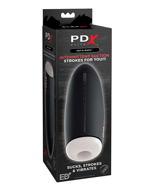 PDX Elite Masturbator Automatic Suction Fanta-Flesh Vibrating Sleeve for Intense Male Stimulation