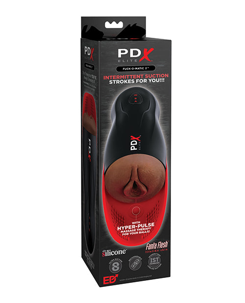 PDX Elite Dolls & Masturbators Automatic Male Stroker with Suction and Vibration for Intense Stimulation