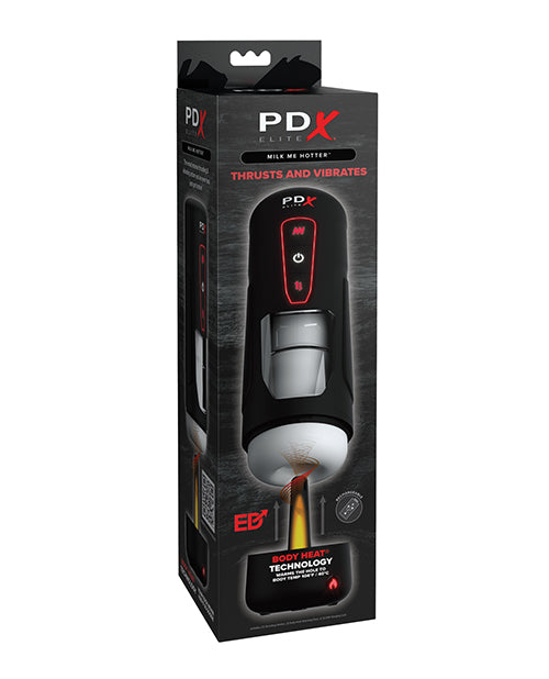 PDX Elite Masturbator Automatic Thrusting and Heating Functions for Intense Solo Stimulation