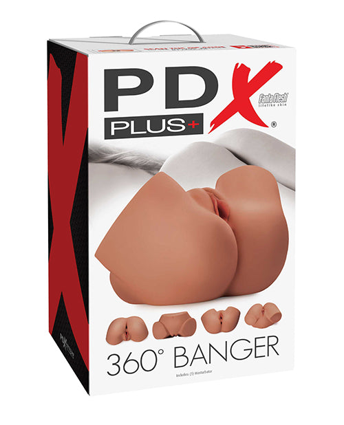 PDX Plus Masturbator Doll Realistic Fanta Flesh Dual-Entry Design for Versatile Pleasure