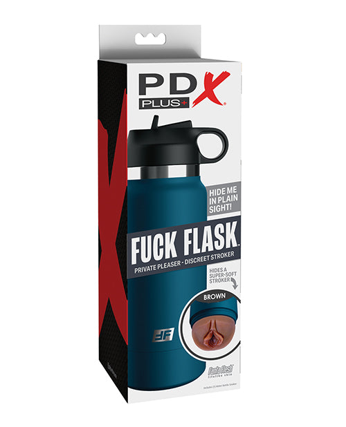 PDX Plus Dolls & Masturbators Water Bottle Stroker with Fanta Flesh Interior for Discreet Realistic Pleasure