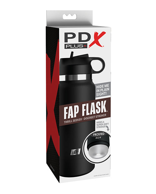 PDX Plus Dolls & Masturbators Discreet Water Bottle Stroker with Suction Control for Private Solo Play