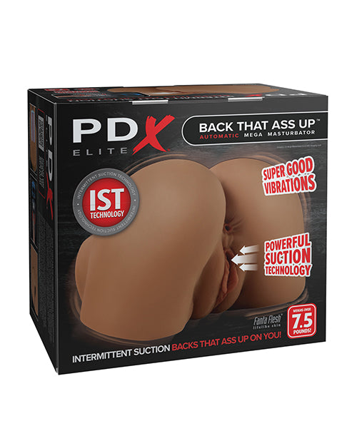 PDX Elite Automatic Mega Masturbator Intermittent Suction Lifelike Fanta Flesh Material for Intense Male Stimulation