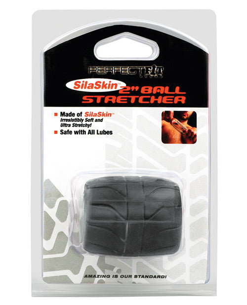 Perfect Fit Penis Enhancement SilaSkin Ball Stretcher Super Stretchy for Comfortable Stimulation