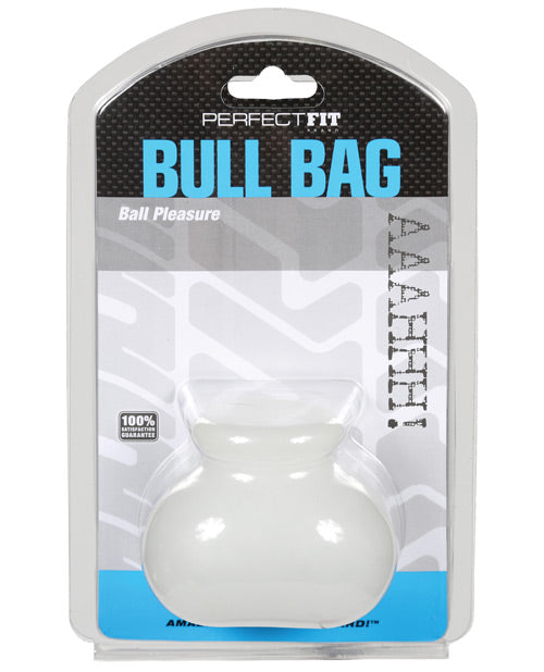 Perfect Fit Penis Enhancement Clear Ball Stretcher with PR Blend for Comfort and Stretch