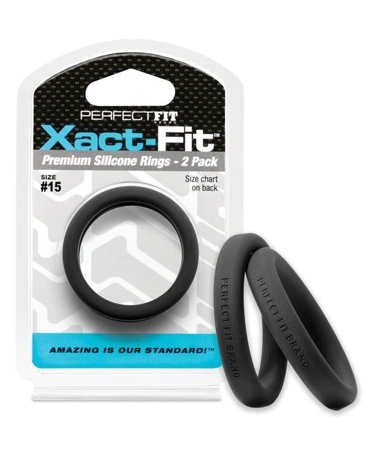 Perfect Fit penis enhancement silicone cock ring precise sizing soft-touch silicone for custom-fit comfort