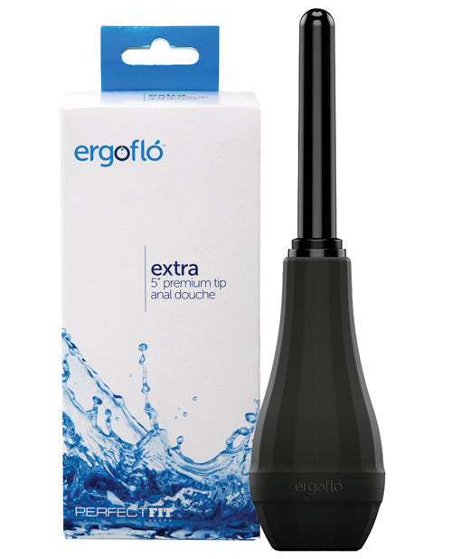 Perfect Fit anal douche with medical-grade bulb and air valve for hygienic, mess-free intimate cleansing