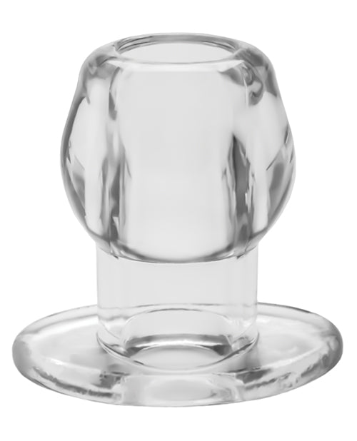 Clear Tunnel Butt Plug with Hollow Design by Perfect Fit - Large Size