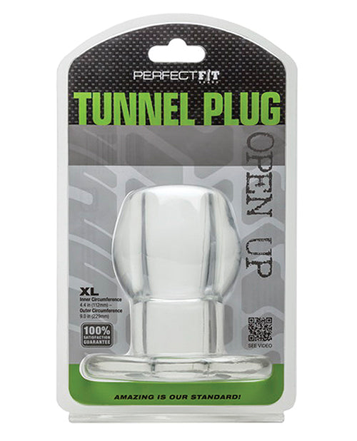 Perfect Fit Anal Plug Clear Tunnel Design Hollow Core for Visual and Sensory Pleasure