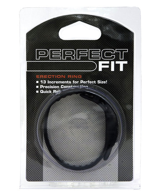 Perfect Fit Cock Ring with 17 Adjustable Settings and Quick Release Tab for Personalized Comfort