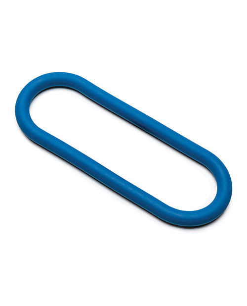 Perfect Fit Penis Enhancement Silicone Wrap Ring Adjustable Blue for Enhanced Support and Comfort