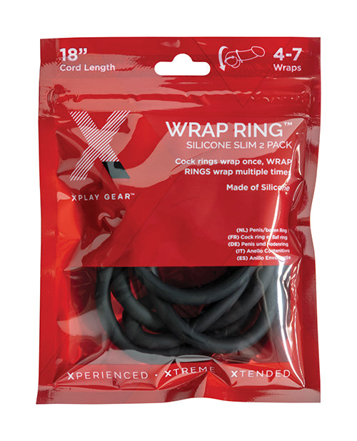 Xplay Gear Penis Enhancement Rings Premium Silicone Adjustable 18-Inch Cord for Custom Comfort and Support