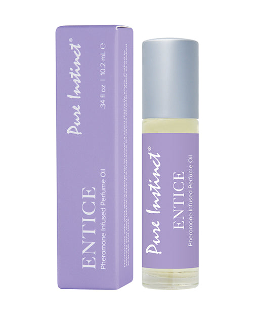 Pure Instinct Pheromone Perfume Oil Roll-On Citrus and Floral Notes for Enhancing Attraction