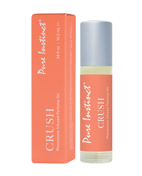 Pure Instinct Pheromone Perfume Oil Roll On with Citrus and Floral Notes for Enhanced Attraction
