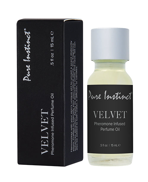 Pure Instinct Pheromone Perfume Oil Velvet with Citrus Notes and Floral Accents for Enhanced Attraction