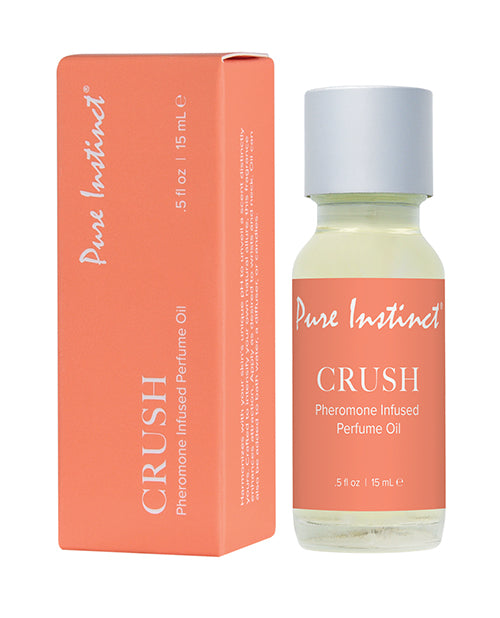 Pure Instinct Pheromone Perfume Oil vibrant citrus floral scent with amber musk for confidence and enhanced attraction