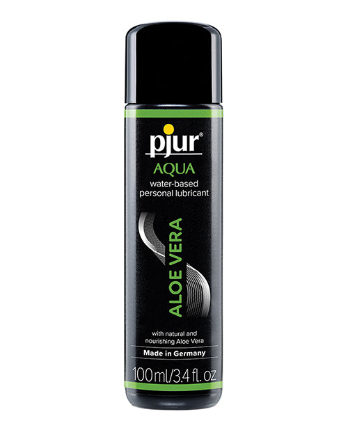 Pjur Aqua Lubricant Water-Based Aloe Vera Nourishing Skin-Friendly Formula for Intimate Comfort