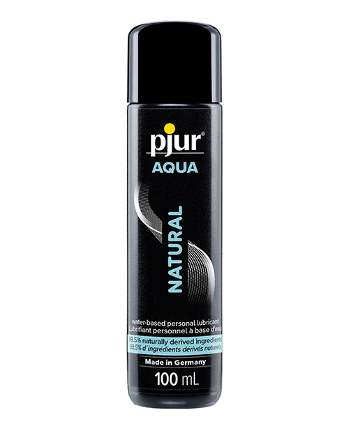 Pjur Aqua Lubricant Water-Based Formula with Pure Glycerin for Sensitive Skin and Intimate Comfort