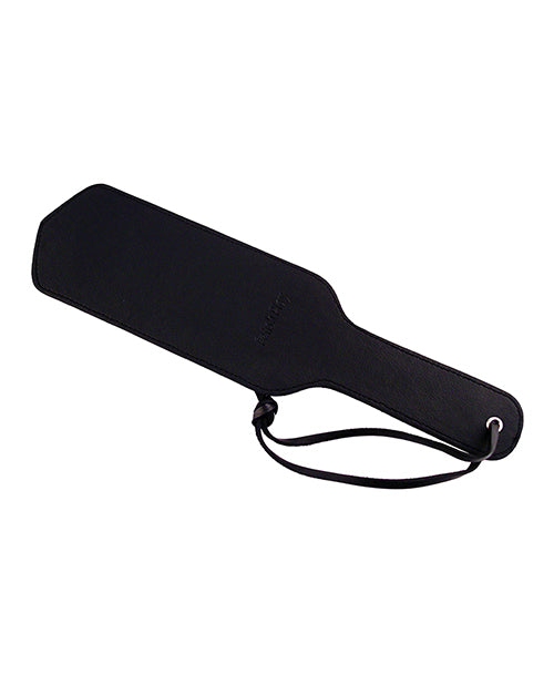 Rouge Bondage Paddle Faux Leather Vegan Design Sturdy Impact Play for Sensual Spanking
