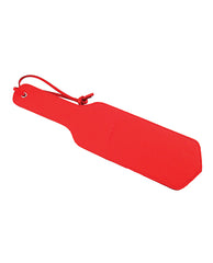 Rouge Vegan Leather Paddle red faux leather sturdy design for bondage and sensory play