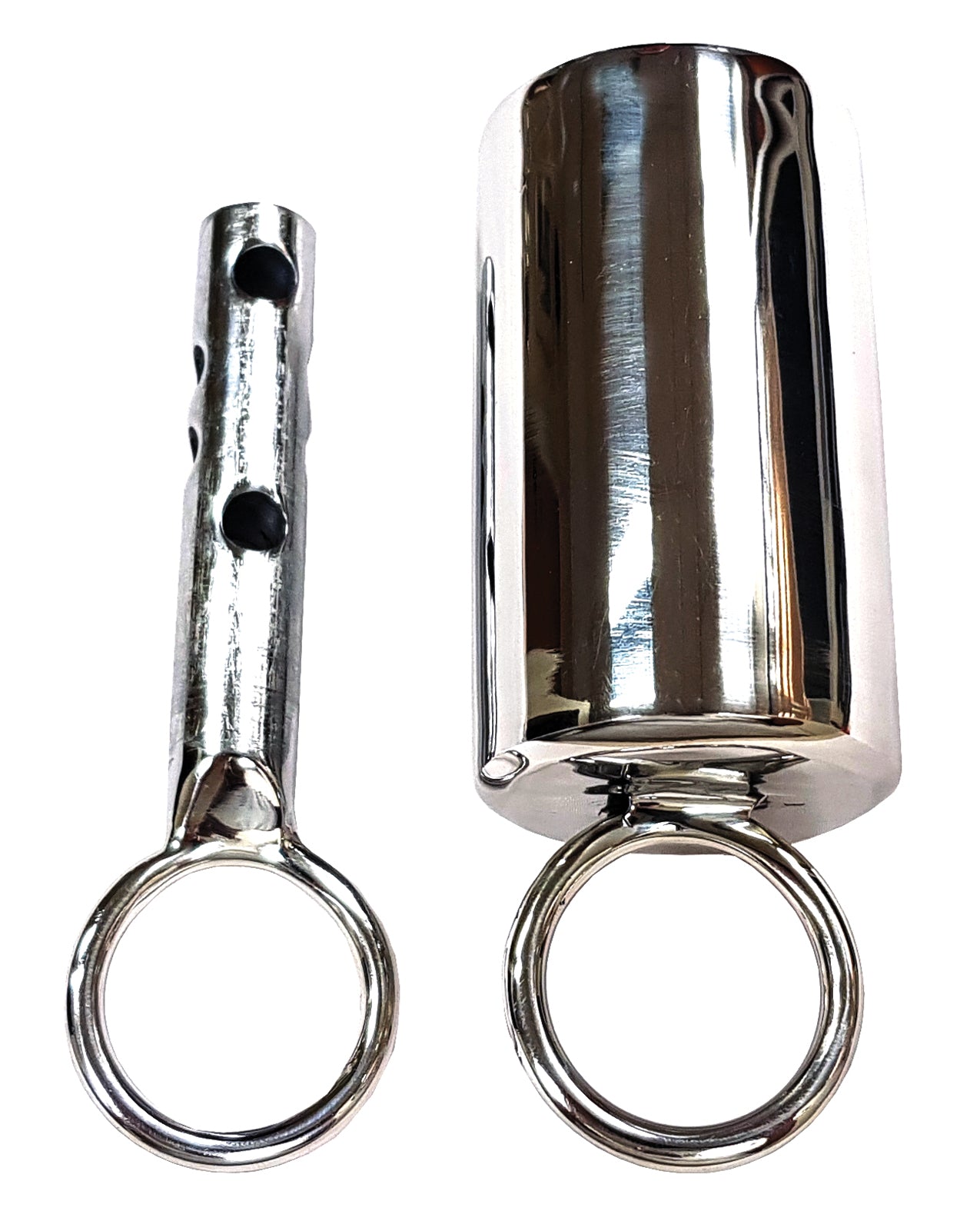 Rouge Bondage Restraint Stainless Steel Ice Lock with Time-Control Feature for Extended Sessions